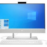 HP 27'' ALL-IN-ONE COMPUTER – CORE I3, 256GB SSD, SLIM SILVER DESIGN