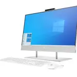 HP 27'' ALL-IN-ONE COMPUTER – CORE I3, 256GB SSD, SLIM SILVER DESIGN