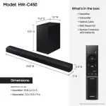 SAMSUNG HW-C450 – 300W 2.1 SOUNDBAR WITH SUBWOOFER