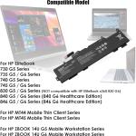 BLESYS SS03XL REPLACEMENT BATTERY FOR HP ELITEBOOK 830 G5/G6 & 840 G5/G6