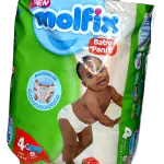 MOLFIX BABY NAPPY PANTS MAXI SIZE 4 9-14KG (80 PACK)