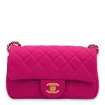 PEARL CRUSH RECTANGLE MINI PINK CROSSBODY BAG
