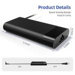 HP ORIGINAL 150W SLIM SMART AC ADAPTER — 4.5MM BLUE TIP (FOR PAVILION/OMEN/ZBOOK)
