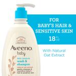AVEENO BABY WASH & SHAMPOO|DAILY MOISTURE