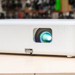 EPSON EPIQVISION FLEX CO-W01 WXGA 3LCD PORTABLE PROJECTOR — BRIGHT 3000 LUMENS