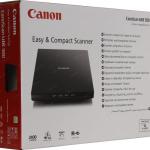 CANON CANOSCAN LIDE 300 FLATBED SCANNER — 2400×2400 DPI, COMPACT & FAST