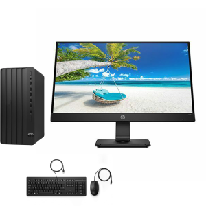 HP PRO TOWER 280 G9 PCI DESKTOP INTEL-COREi5 12TH GEN AND 21’INCH HP IPS MONITOR FULL SET