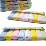8PACK BABY WASH CLOTH