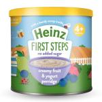HEINZ BABY FOOD 1ST STEPS 4M+/CREAMY FRUITS & YOGURT PORRIDGE 240 G
